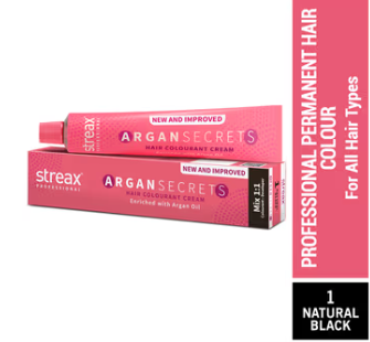 Streax Professional Argan Secrets Hair Colourant Cream 60gm
