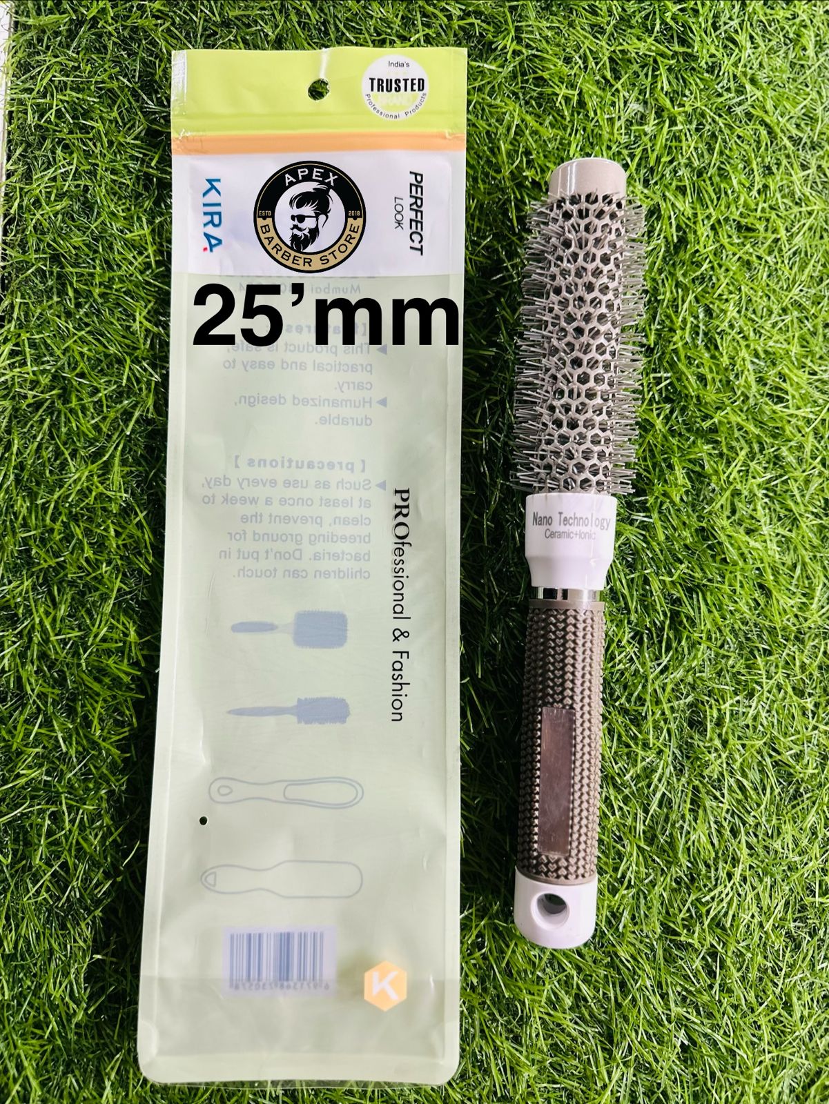 Professional Hair Styling Ceramic Round Brush 25mm | Anti-Heat