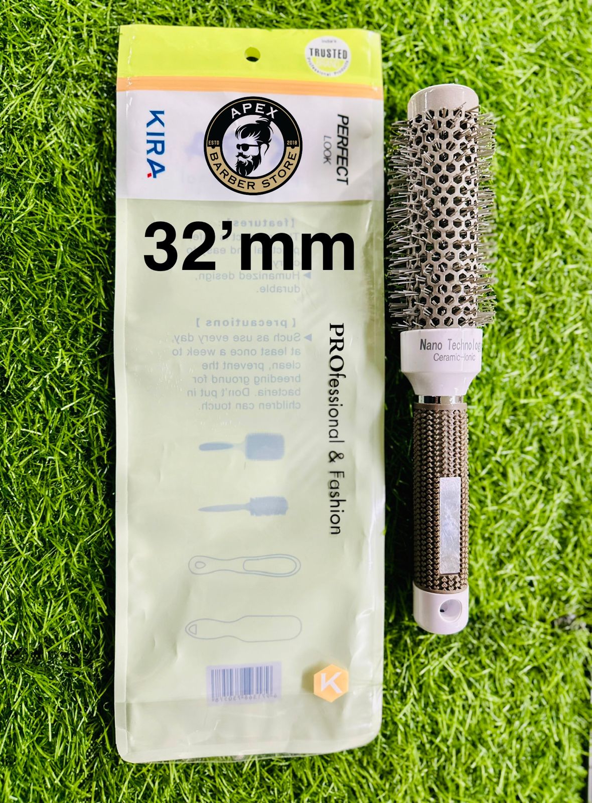 Professional Hair Styling Ceramic Round Brush 32mm | Anti-Heat