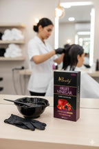 Booty Fruit Vinegar Hair Color Gel, Black  500ml x 2
