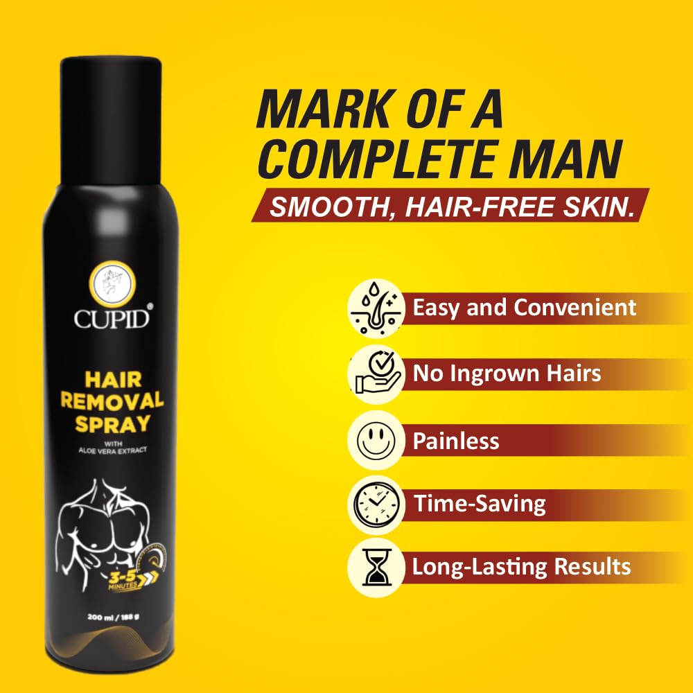 CUPID Hair Removal Spray for men (200 ml)