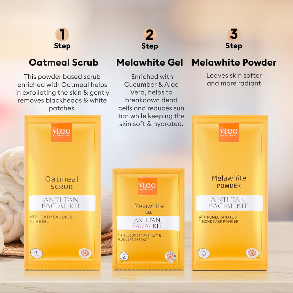 VLCC Salon Series Anti Tan Facial Kit ( 6 Facials ) - 300g