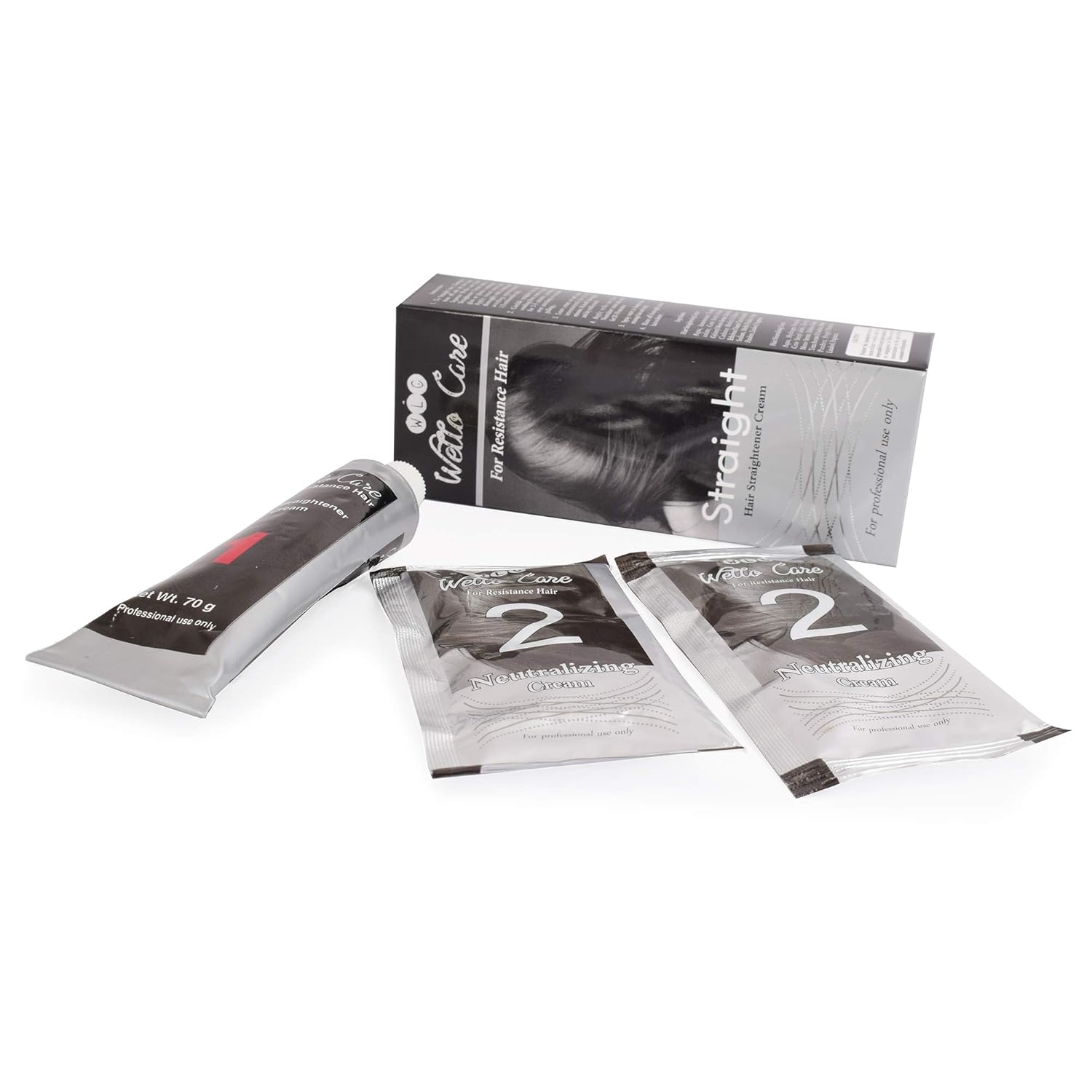 Hair straightening Cream for Resistant Hair 120gm