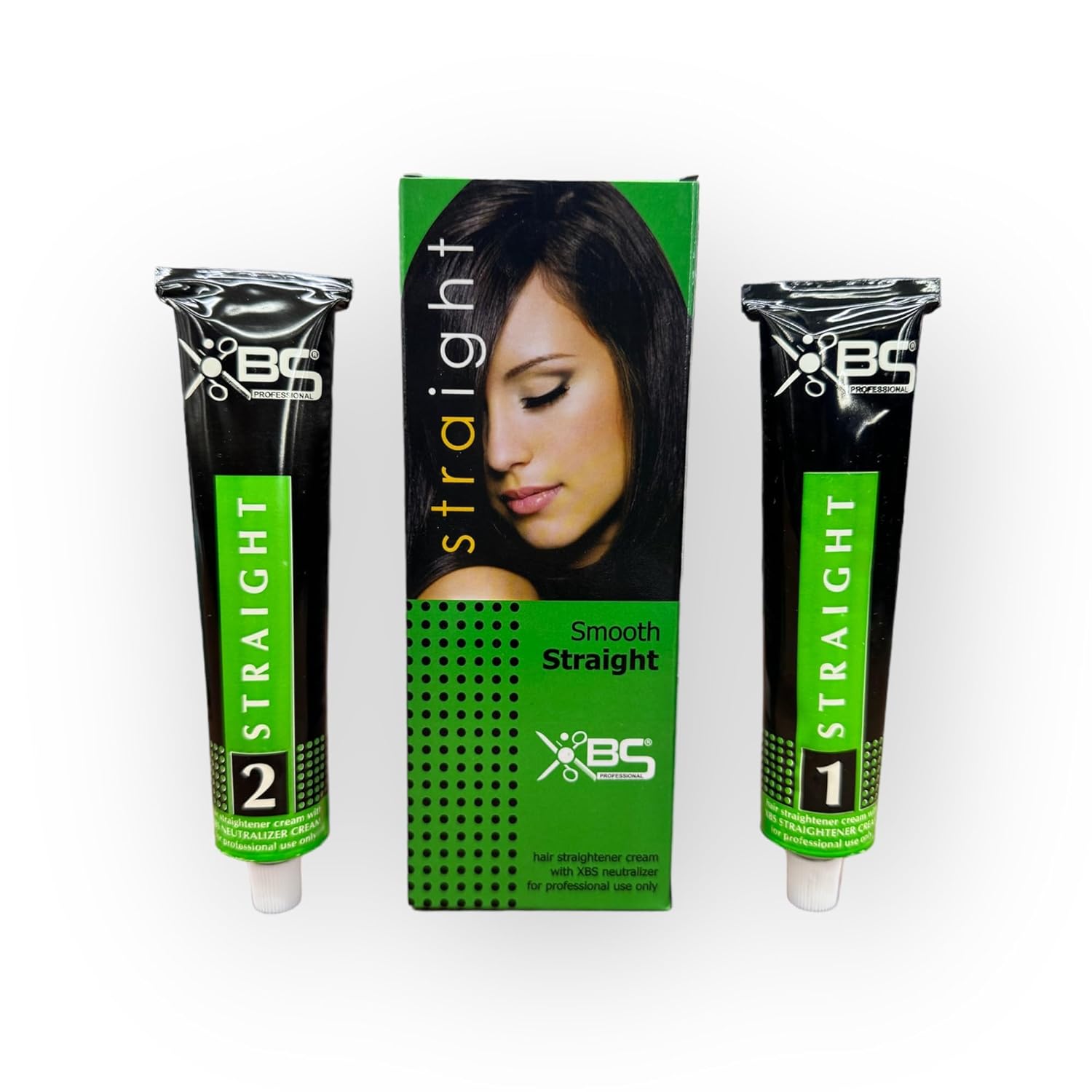 Xbs Professional Smooth Hair Straight Cream Hair Straightener Cream With Neutralizer