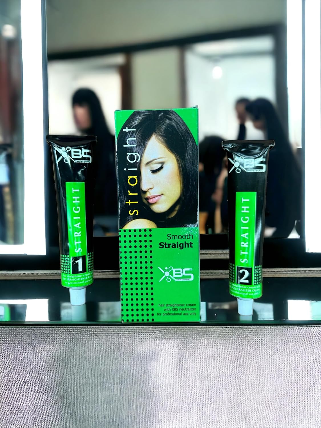 Xbs Professional Smooth Hair Straight Cream Hair Straightener Cream With Neutralizer