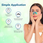 DR.RASHEL Korean Nose Pore Strips | With 1% ceramides and Rice Water| Deep Cleansing | Pore Tightening | Blackhead Removal | 10 Strips