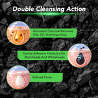 DR.Rashel Nose Pore Strips| Deep Cleansing Nose Strips For Instant And Painless Blackheads Removal 20 PCS (Bamboo Charcoal) (10 Strips &10 Wipes)