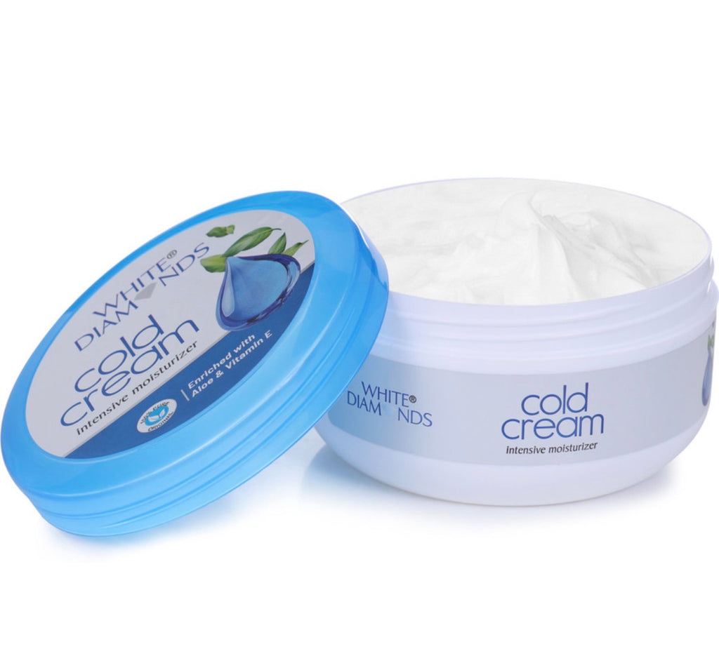 White diamonds Cold Cream Enriched with aloevera and Vitamin E 500’ml