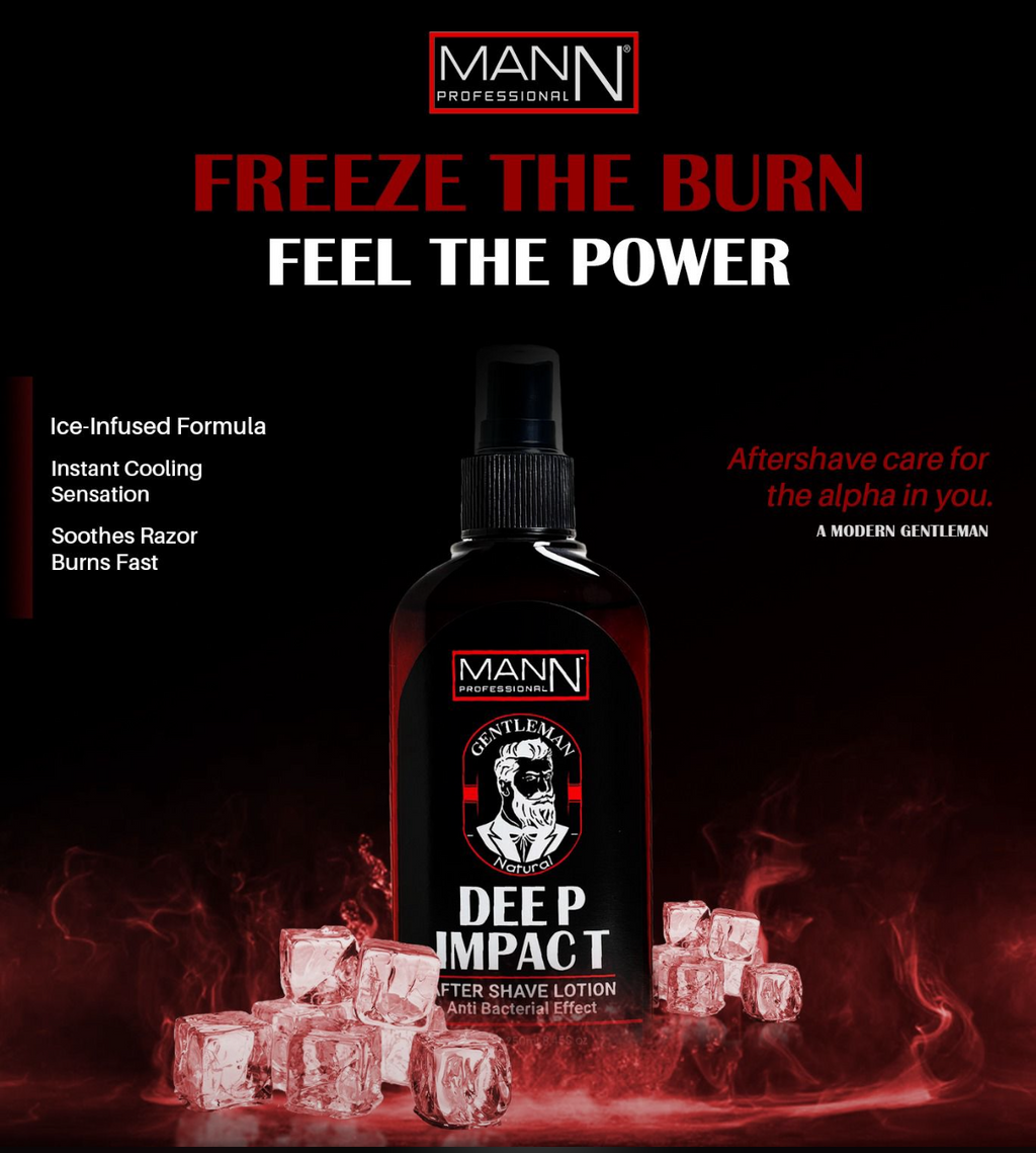 Mann Professional Deep Impact After Shave lotion Anti bacterial Effect 250ml