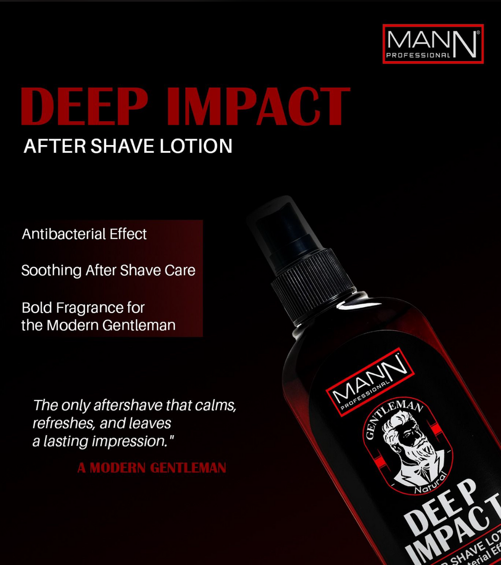 Mann Professional Deep Impact After Shave lotion Anti bacterial Effect 250ml