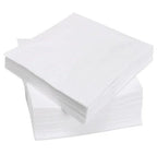 Cotton Disposbale Facial Dry Tissue Pack of 2 total 200pc - 100pc each 8x8inch