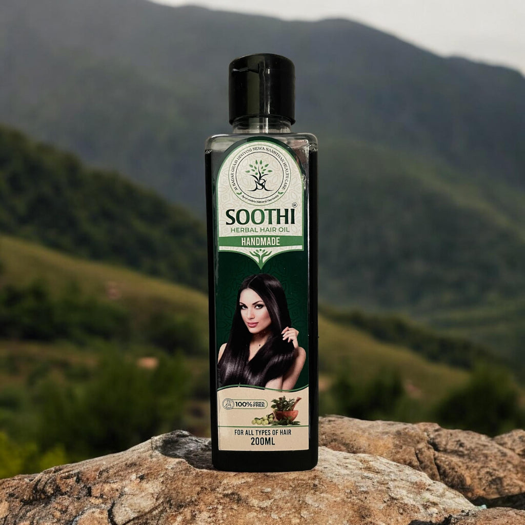 Soothi Herbals Handmade hair oil For hair fall and stronger hair 200ml