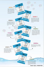 xbs professional hydra pro facial pouch kit 8 steps
