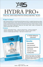 xbs professional hydra pro facial pouch kit 8 steps