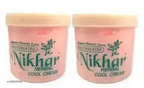 Nikhar 2 PC COMBO Mentholated After Shave Herbal Cool Cream 100% Original (400 g)