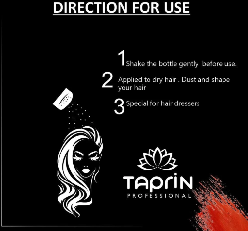 Taprin Mattifying Hair Volume Dusting Powder 20g