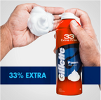 Gillette regular shaving foam 418g 33% extra