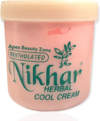 Nikhar 2 PC COMBO Mentholated After Shave Herbal Cool Cream 100% Original (400 g)