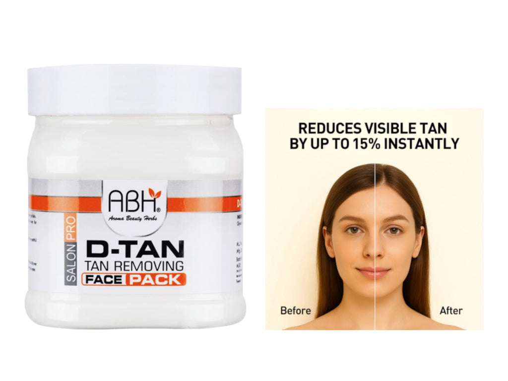 ABH professional D tan face pack for face and body 500gm