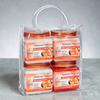 aura radiance manicure pedicure foot and hand spa kit pack of 4 1520gm