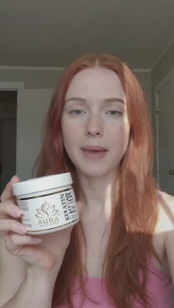 Aura radiance Professional keratin botox post care hair Mask sulphate or paraben free (500 ml)
