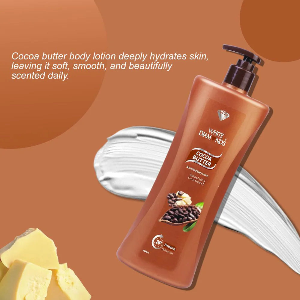 White Diamonds Cocoa Butter body Lotion 400ml